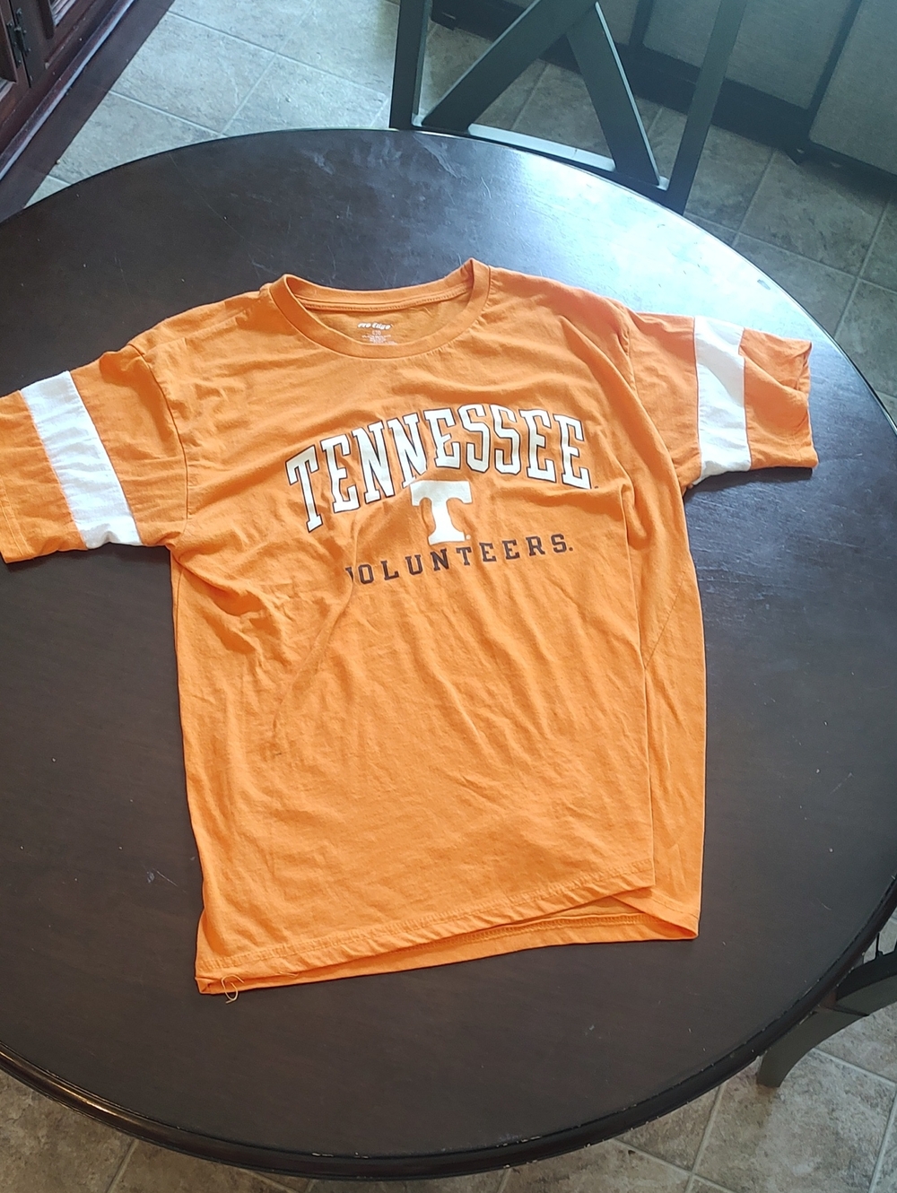 Pro Edge Orange Printed Tennessee Volunteers Care-Label Tee